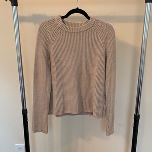 Quince Cotton Fisherman Crew Sweater